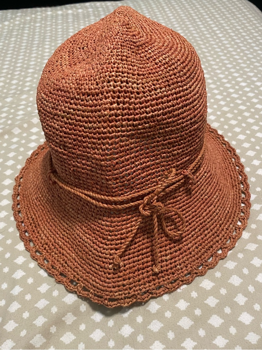 HELEN KAMINSKI RAFFIA crochet SUN HAT! 👒